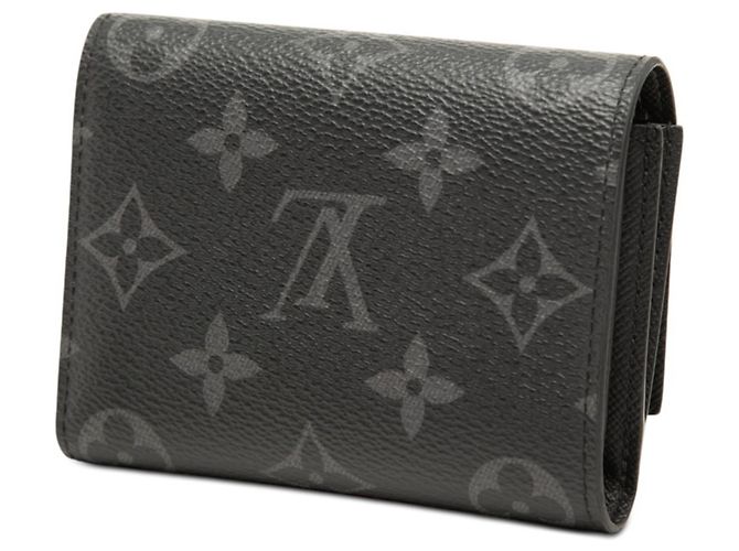 Louis Vuitton Monogram Eclipse Victor Wallet Brown Black - view 2