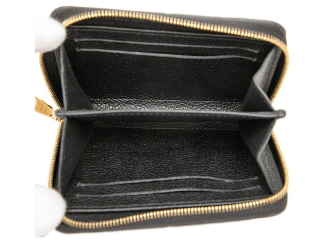 Monedero Zippy Monogram Empreinte Louis Vuitton Negro - vista 4