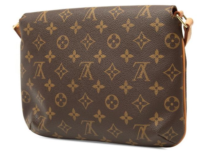 Borsa a tracolla Louis Vuitton Monogram Musette Tango Marrone - vista 2