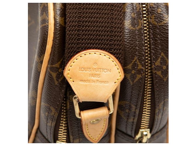 Borsa a tracolla Louis Vuitton Monogram Reporter PM Marrone - vista 5