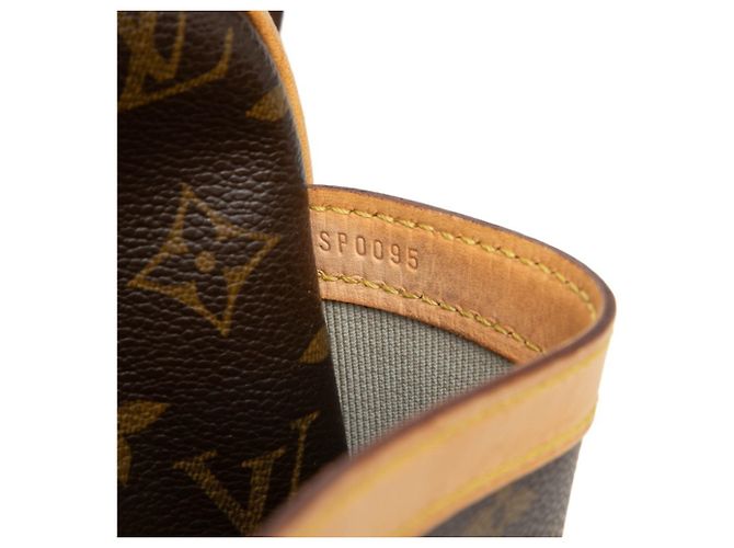 Borsa a tracolla Louis Vuitton Monogram Reporter PM Marrone - vista 6
