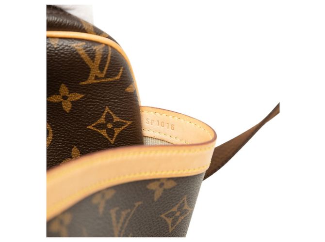 Borsa a Spalla Louis Vuitton Monogram Reporter PM Marrone - vista 6