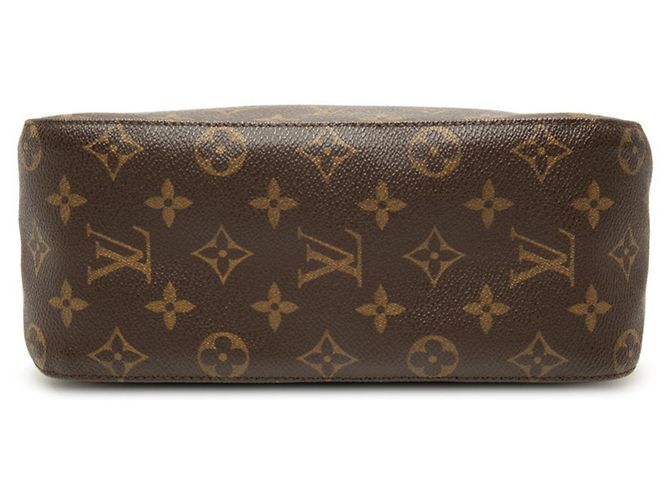 Borsa a Spalla Louis Vuitton Monogram Looping MM Marrone - vista 3