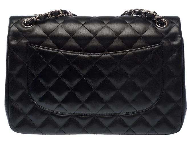 Borsa CHANEL Timeless/Classique in Pelle Nera - 103740 Nero - vista 4