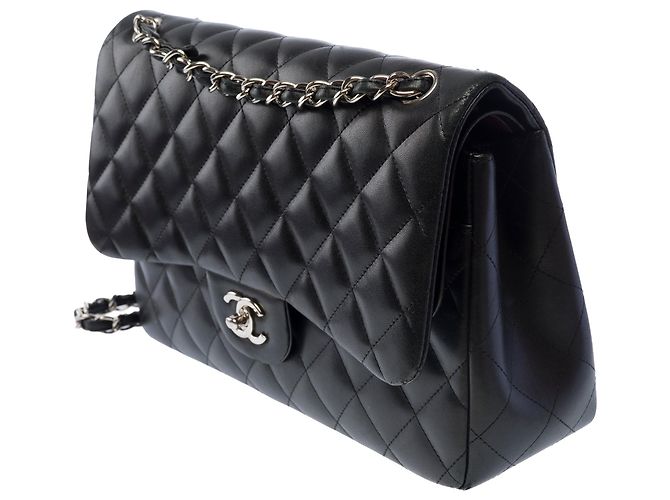 Borsa CHANEL Timeless/Classique in Pelle Nera - 103740 Nero - vista 5