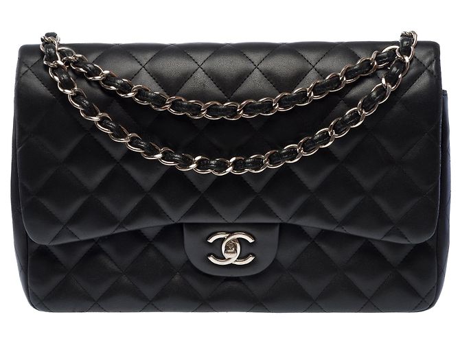 Borsa CHANEL Timeless/Classique in Pelle Nera - 103739 Nero - vista 2