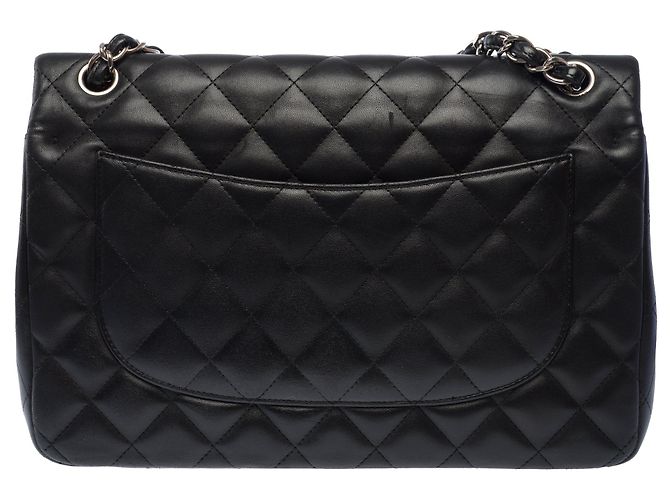Borsa CHANEL Timeless/Classique in Pelle Nera - 103739 Nero - vista 3