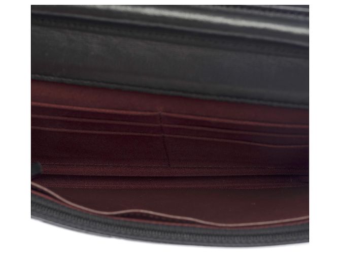 Borsa CHANEL Wallet on Chain in Pelle Nera - 103737 Nero - vista 8