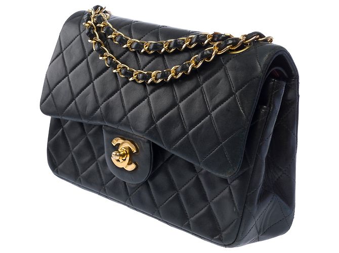 Borsa CHANEL Timeless/Classique in Pelle Nera - 103744 Nero - vista 4