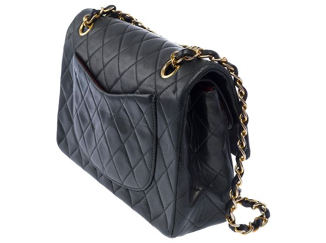 Borsa CHANEL Timeless/Classique in Pelle Nera - 103744 Nero - vista 5
