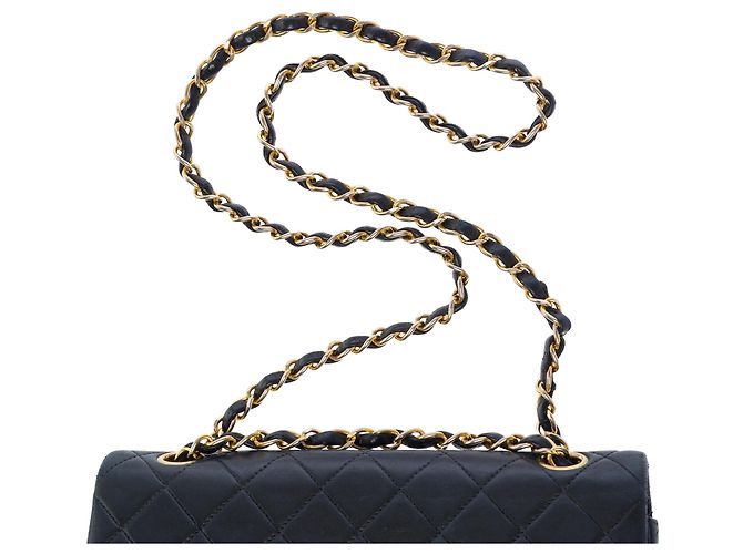 Borsa CHANEL Timeless/Classique in Pelle Nera - 103744 Nero - vista 9