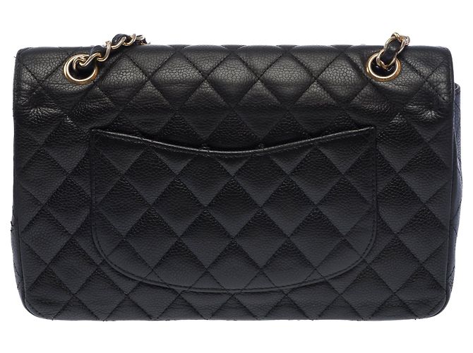 Borsa CHANEL Timeless/Classique in Pelle Nera - 103731 Nero - vista 3
