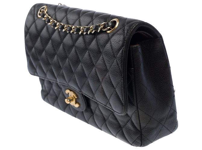 Borsa CHANEL Timeless/Classique in Pelle Nera - 103731 Nero - vista 4