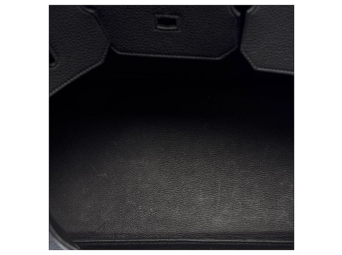 Hermès Borsa HERMES Birkin 40 in Pelle Nera - 103751 Nero - vista 9