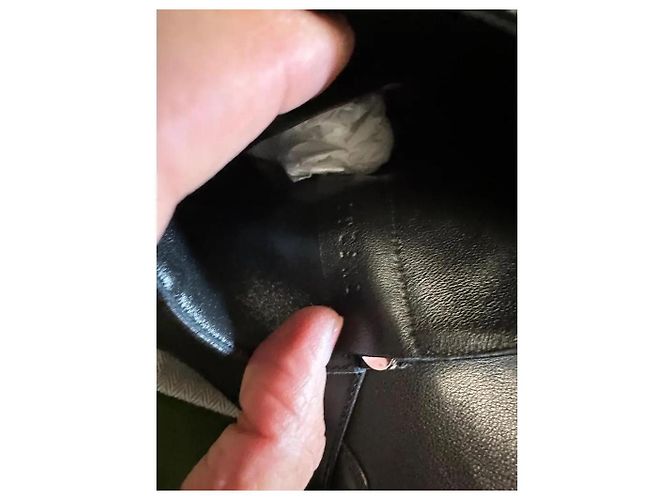 Hermès Botines Nice en napa con hebilla Kelly Negro - vista 8