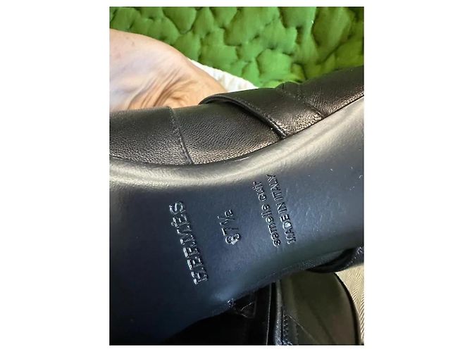 Hermès Botines Nice en napa con hebilla Kelly Negro - vista 9