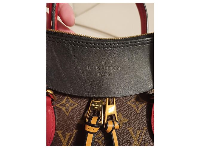 Louis Vuitton Monogram Bandoulière 30 Marrone Nero Rosso - vista 10