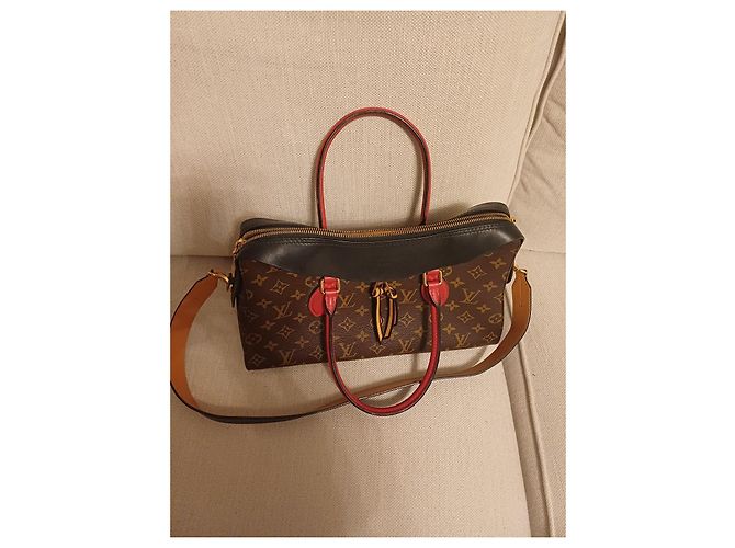 Louis Vuitton Monogram Bandoulière 30 Marrone Nero Rosso - vista 13