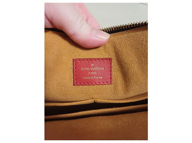 Louis Vuitton Monogram Bandoulière 30 Marrone Nero Rosso - vista 4