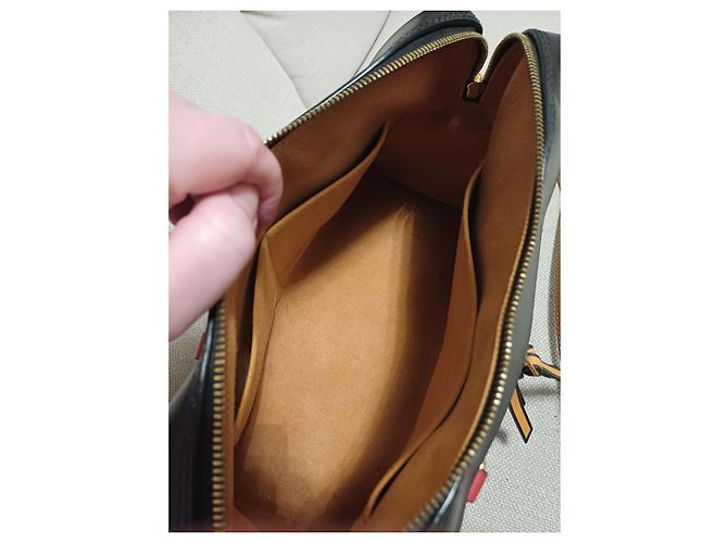 Louis Vuitton Monogram Bandoulière 30 Marrone Nero Rosso - vista 5