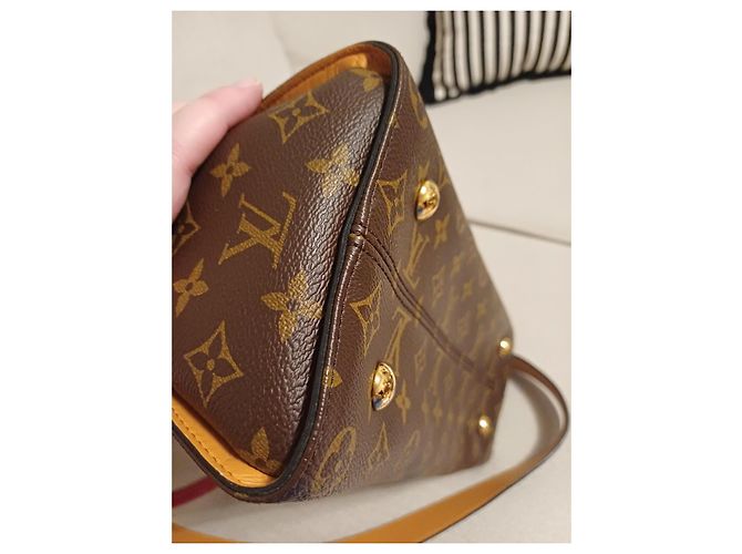 Louis Vuitton Monogram Bandoulière 30 Marrone Nero Rosso - vista 7