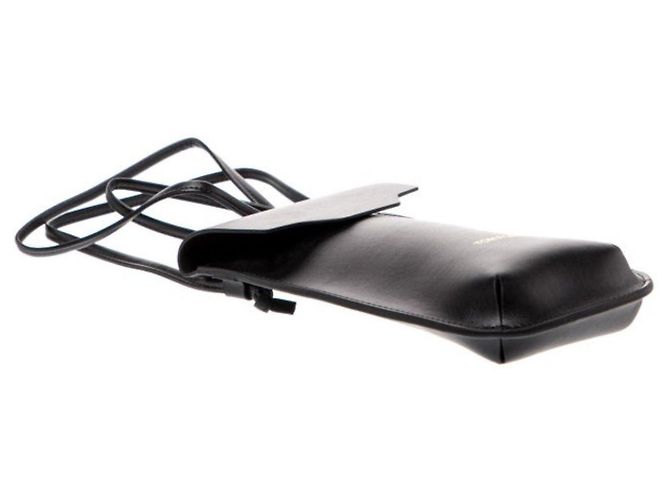 Tom Ford Pochette per telefono in pelle nera Nero - vista 4