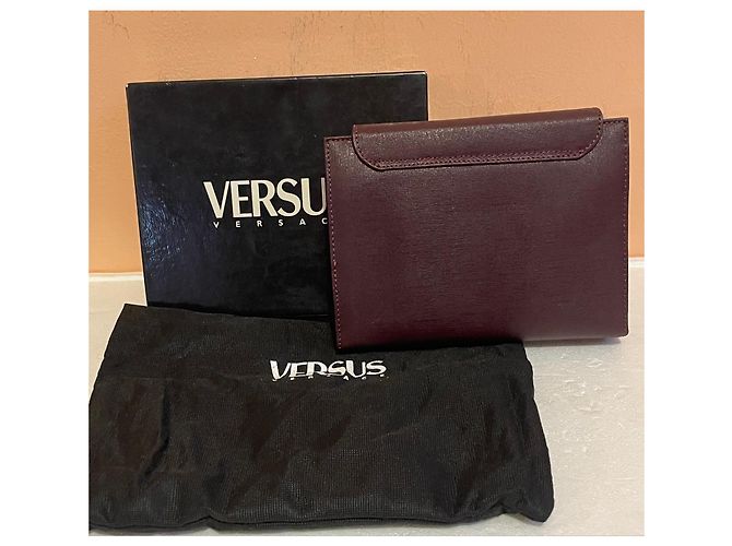 Versus Versace Agenda de piel burdeos - vista 2