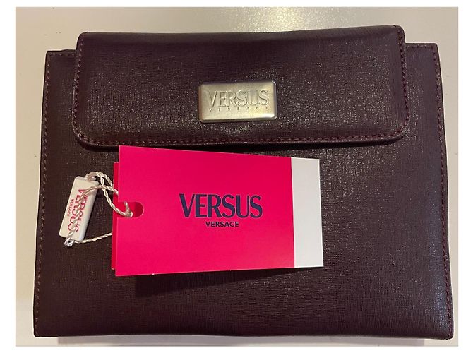 Versus Versace Agenda de piel burdeos - vista 3