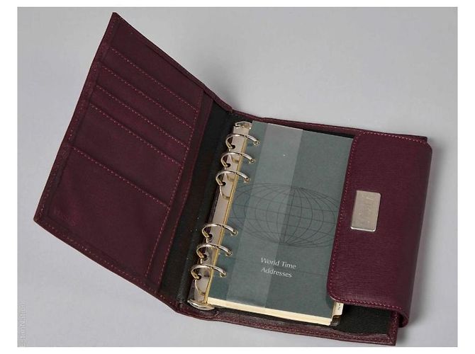 Versus Versace Agenda de piel burdeos - vista 6