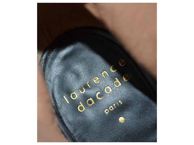 Sandali Laurence Dacade in pelle nera con tacco Nero - vista 7