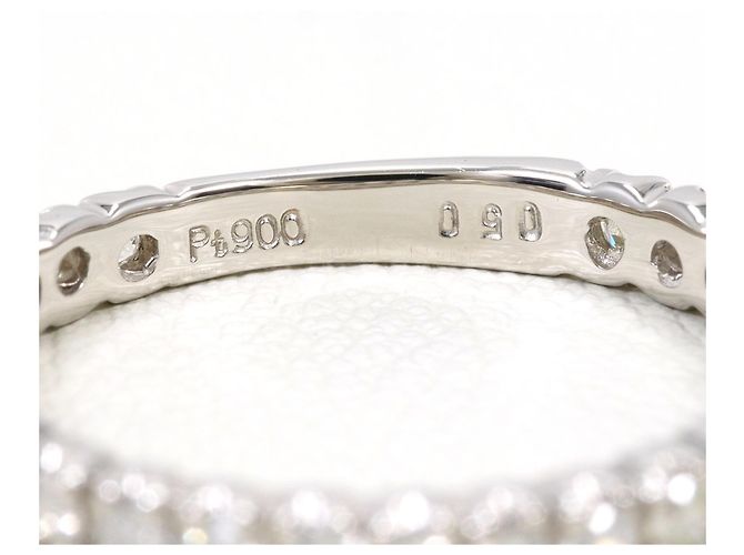 Autre Marque PT900 Platinring mit 0.50ct Diamant - Ansicht 4