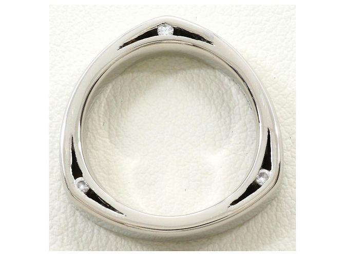 Autre Marque PT900 Platinring mit Zirkonia - Ansicht 3