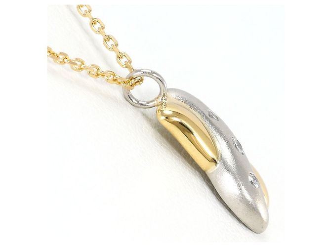 Autre Marque Collana in platino PT850 e oro giallo 18K D'oro - vista 2
