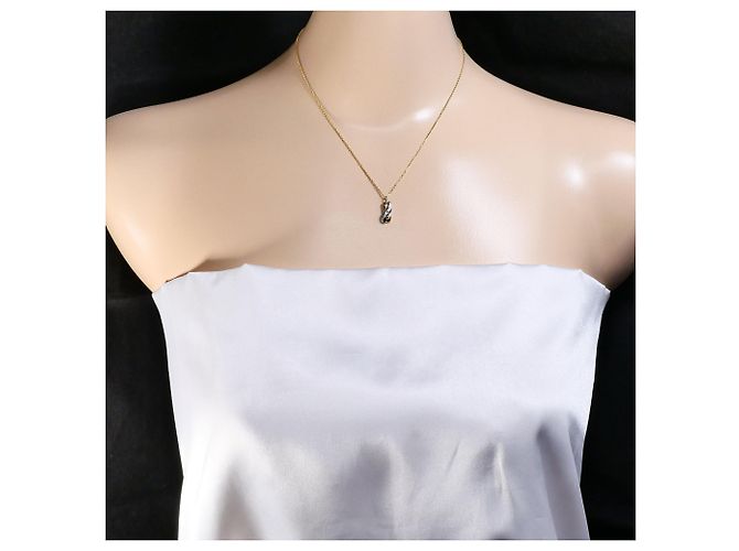 Autre Marque Collana in platino PT850 e oro giallo 18K D'oro - vista 5