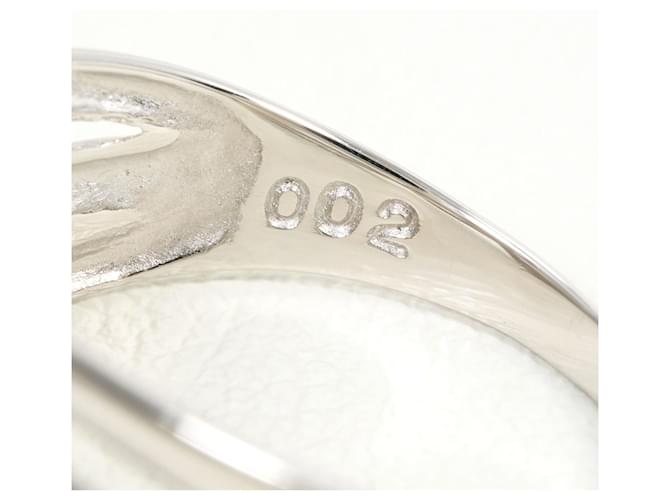 Autre Marque Platinring mit Diamant - Ansicht 5