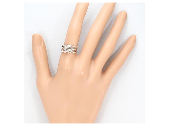 Autre Marque Platinring mit Diamant - Ansicht 6
