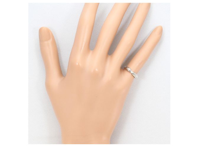 Autre Marque PT900 Platinring mit Diamant - Ansicht 6