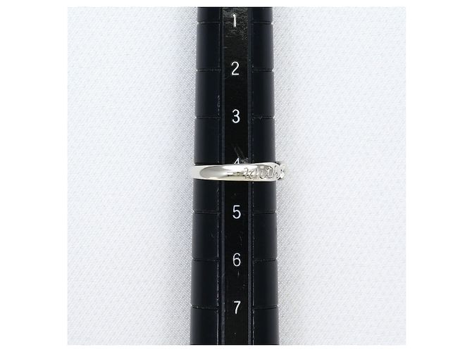 Autre Marque PT900 Platinring mit Diamant - Ansicht 7