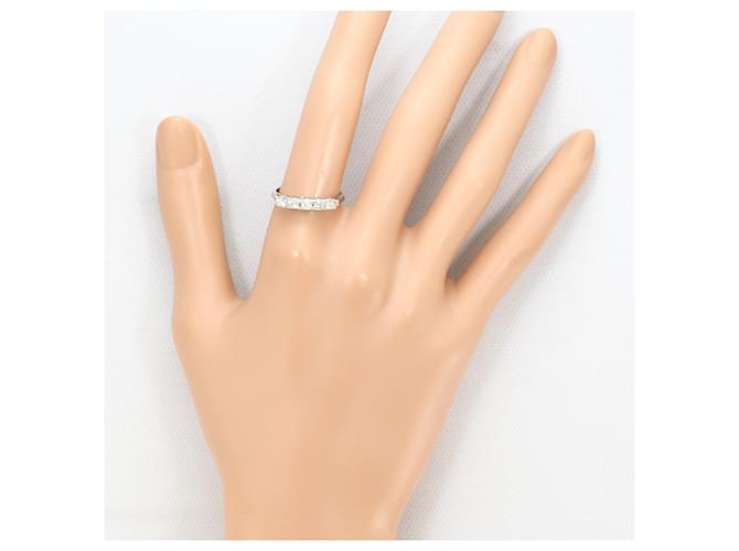 Autre Marque Platinring mit Diamant - Ansicht 5