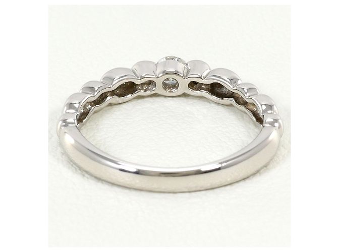 Autre Marque PT900 Platinring mit Diamant - Ansicht 3