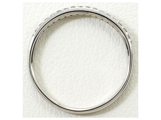Autre Marque Platinring mit Diamant - Ansicht 2