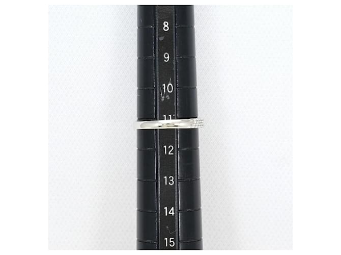 Autre Marque Platinring mit Diamant - Ansicht 7