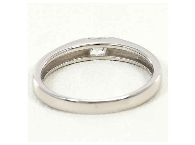 Autre Marque PT900 Platin-Ring mit Saphir - Ansicht 3
