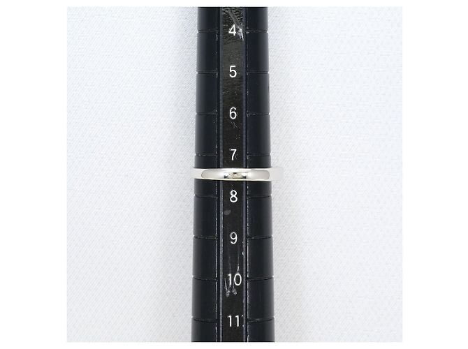 Autre Marque PT900 Platin-Ring mit Saphir - Ansicht 7