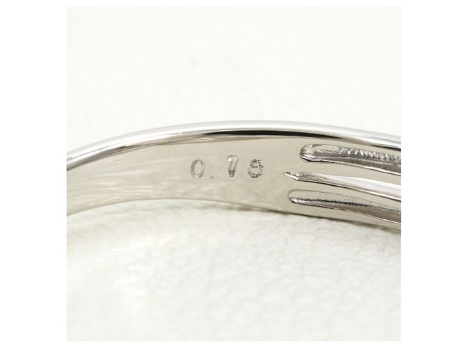 Autre Marque Anello a fascia in platino PT900 con diamante - vista 5