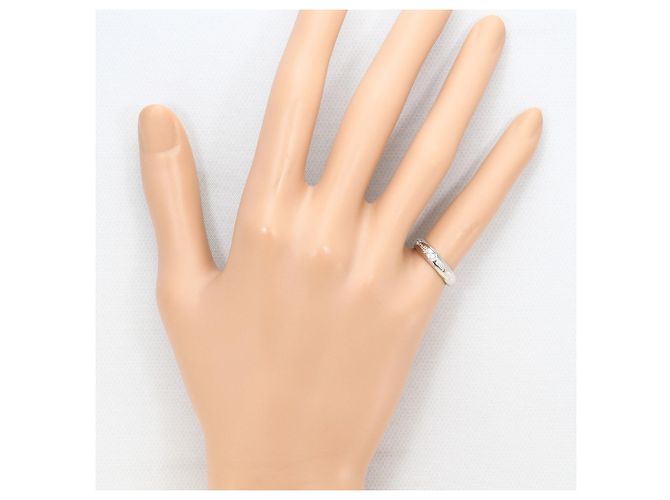 Autre Marque Platinring mit rosa Diamant Pink - Ansicht 5