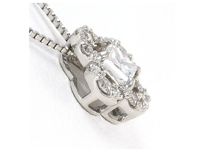 Autre Marque Collana in platino con diamanti - vista 2