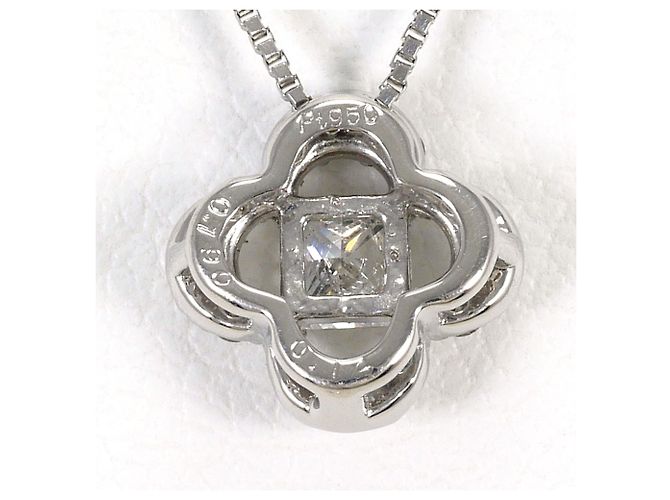 Autre Marque Collana in platino con diamanti - vista 3