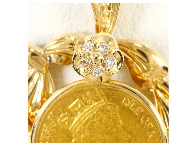 Autre Marque Pendente in oro giallo e diamanti D'oro - vista 2