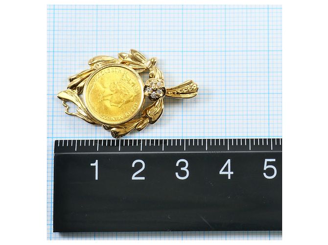 Autre Marque Pendente in oro giallo e diamanti D'oro - vista 5